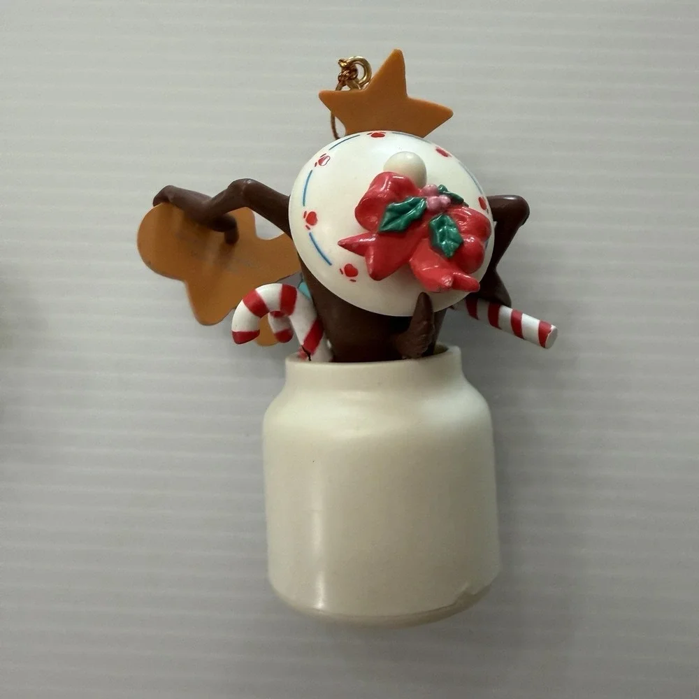 Vintage 97' LOONEY TUNES ORNAMENT - TAZ IN COOKIE JAR - MATRIX Christmas